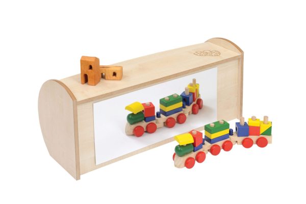 Mini Shelf Unit with Mirror Back - Image 2