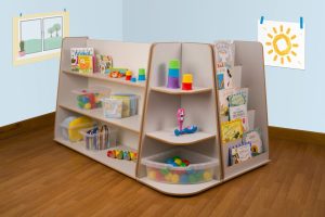 Free Standing Shelf Set 1