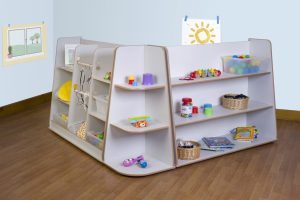 Free Standing Loose Parts and Shelving Set